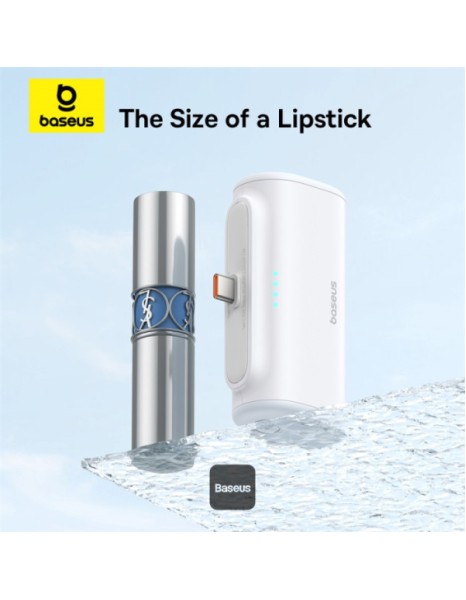 Baseus Powerbank 20W 5000mAh Plug-In Lightning 20W White
