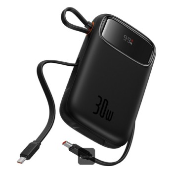 Baseus Powerbank 30W 20000mAh Display QPow 2 Black