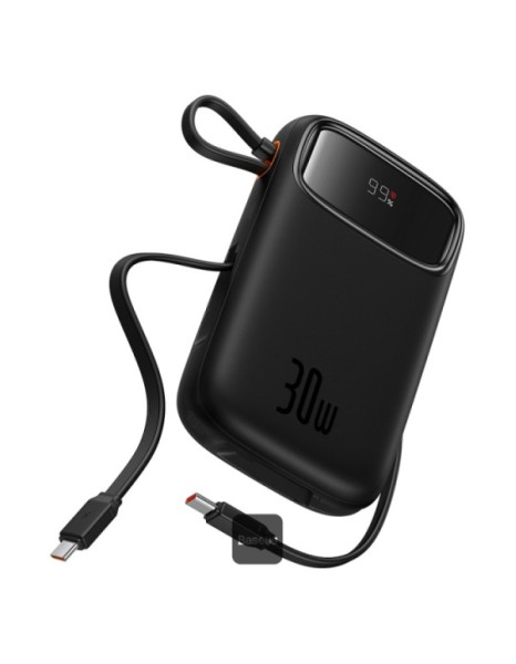Baseus Powerbank 30W 20000mAh Display QPow 2 Black
