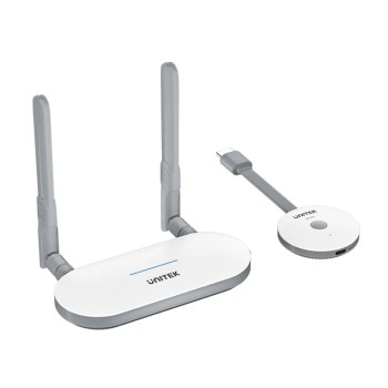 Unitek Wireless HDMI Transmitter & Receiver Kit Up to 50M White V1183A