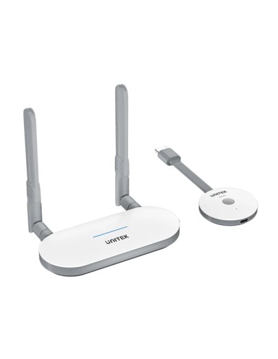 Unitek Wireless HDMI Transmitter & Receiver Kit Up to 50M White V1183A