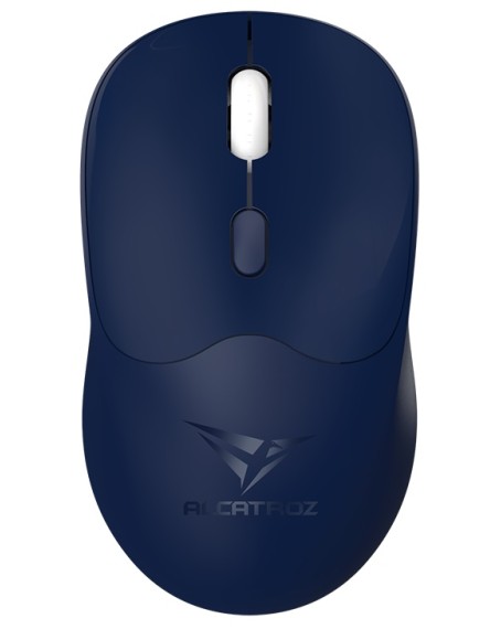 Alcatroz Mouse Wireless & BT Recharg Silent AIRMOUSE DUO 6 Blue (2025)