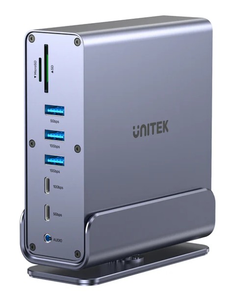Unitek D1135A 15in1 USB-C Hub Supports Macbook M1 Triple 4K Displays PD100W Dual Card Readers Unitek D1135A 15in1 USB-C Hub Supports Macbook M1 Triple 4K Displays PD100W Dual Card Readers