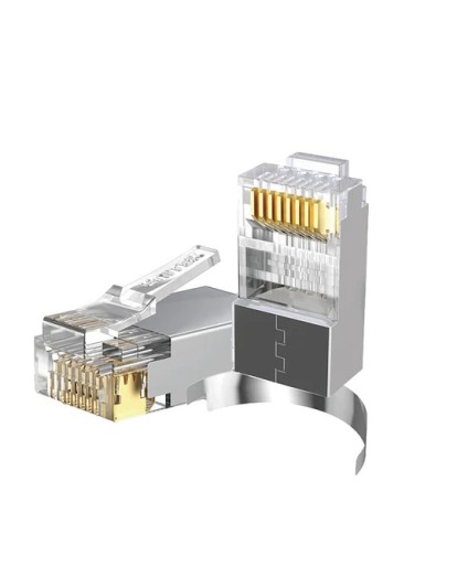 Unitek Network Connector RJ45 CAT7 Passthrough OT1093ATP (50pcs)