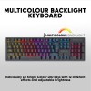 Armaggeddon MKA-7C Black Mechanical Gaming Keyboard 104 Clicky Blue Keys