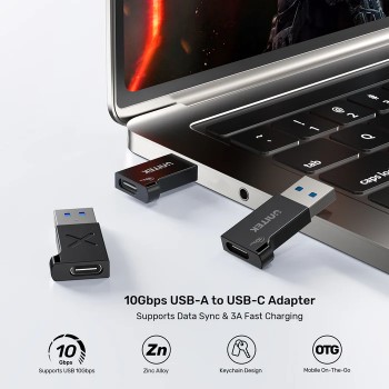 Unitek USB-C Female to USB-A Male Adapter 10Gbps A1049A Unitek USB-C Female to USB-A Male Adapter 10Gbps A1049A