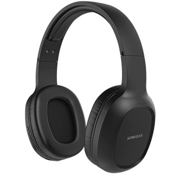 SonicGear Headphones Bluetooth AIRPHONE 3 Type-C Carbon Black