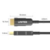 Unitek Active Optical Ultrapro SPC HDMI 2.0 30.0m C11072BK-30M Unitek Active Optical Ultrapro SPC HDMI 2.0 30.0m C11072BK-30M