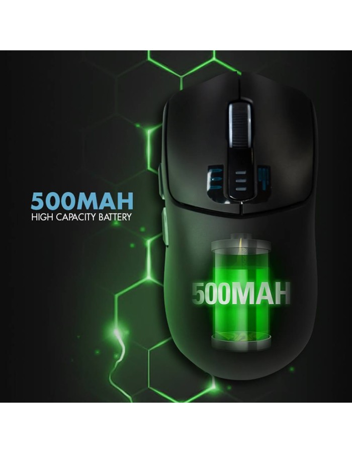 Armaggeddon Gaming Mouse Wired+2.4G+BT Rechargeable 500mAh 5B MIRAGE-V White Armaggeddon Gaming Mouse Wired+2.4G+BT Rechargeable 500mAh 5B MIRAGE-V White