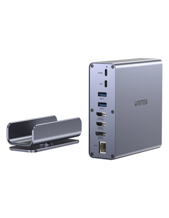 Unitek D1135A 15in1 USB-C Hub Supports Macbook M1 Triple 4K Displays PD100W Dual Card Readers Unitek D1135A 15in1 USB-C Hub Supports Macbook M1 Triple 4K Displays PD100W Dual Card Readers