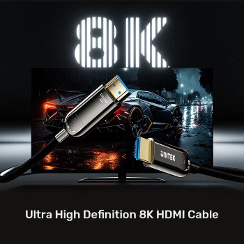 Unitek Active Optical HDMI 2.1 Cable 8K60Hz 15.0m C11085GY-15M