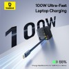 Baseus Charger Desktop 100W 3C+U SUPER GAN Retractable Cable 100W EU Baseus Charger Desktop 100W 3C+U SUPER GAN Retractable Cable 100W EU