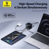 Baseus Charger Desktop 100W 3C+U SUPER GAN Retractable Cable 100W EU Baseus Charger Desktop 100W 3C+U SUPER GAN Retractable Cable 100W EU