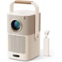 Yaber T2 Plus Full HD Portable Outdoor Projector WiFi6/BT 450 Ansi JBL Sound Smart TV Auto Focus