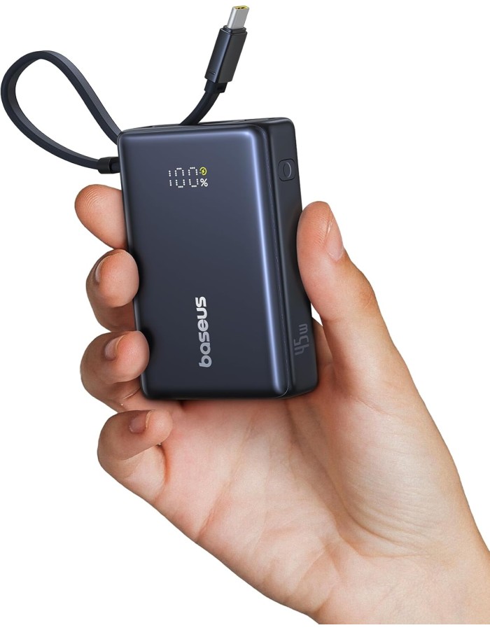 Baseus Powerbank 45W 10000mAh + Display PicoGo Black Baseus Powerbank 45W 10000mAh + Display PicoGo Black