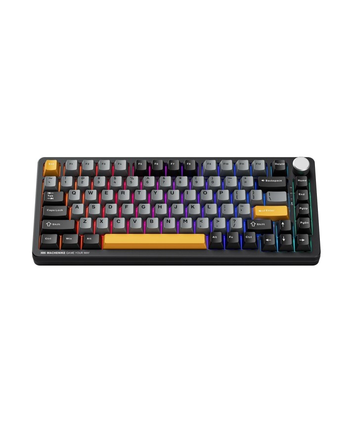 Machenike K600-B82W Gasket Wireless / BT Gaming Mechanical Keyboard Brown Switches