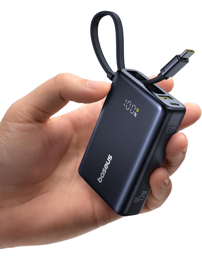 Baseus Powerbank 45W 10000mAh + Display PicoGo Black Baseus Powerbank 45W 10000mAh + Display PicoGo Black