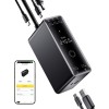 Baseus Desktop Charger 240W 3C+U+DC Touch Display & App Control incl 240W Charging Cable - Can Charge two Laptops at the same time