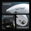 Armaggeddon Gaming Mouse Wired+2.4G+BT Rechargeable 500mAh 5B MIRAGE-V White Armaggeddon Gaming Mouse Wired+2.4G+BT Rechargeable 500mAh 5B MIRAGE-V White