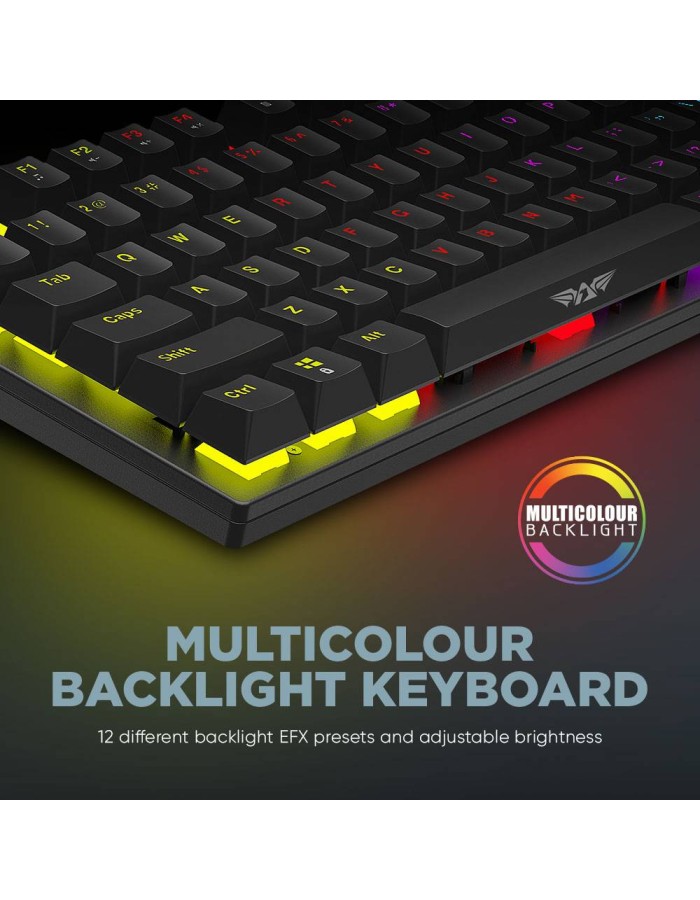 Armaggeddon MKA-2C NEO Black Mechanical Gaming Keyboard 87 Linear Red Keys Armaggeddon MKA-2C NEO Black Mechanical Gaming Keyboard 87 Linear Red Keys