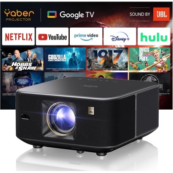 Yaber K3 Full HD Smart Google TV Projector Alexa WiFi6 BT/NFC 30W JBL Sound 1600 Ansi Yaber K3 Full HD Smart Google TV Projector Alexa WiFi6 BT/NFC 30W JBL Sound 1600 Ansi