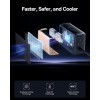 Baseus Desktop Charger 240W 3C+U+DC Touch Display & App Control incl 240W Charging Cable - Can Charge two Laptops at the same time