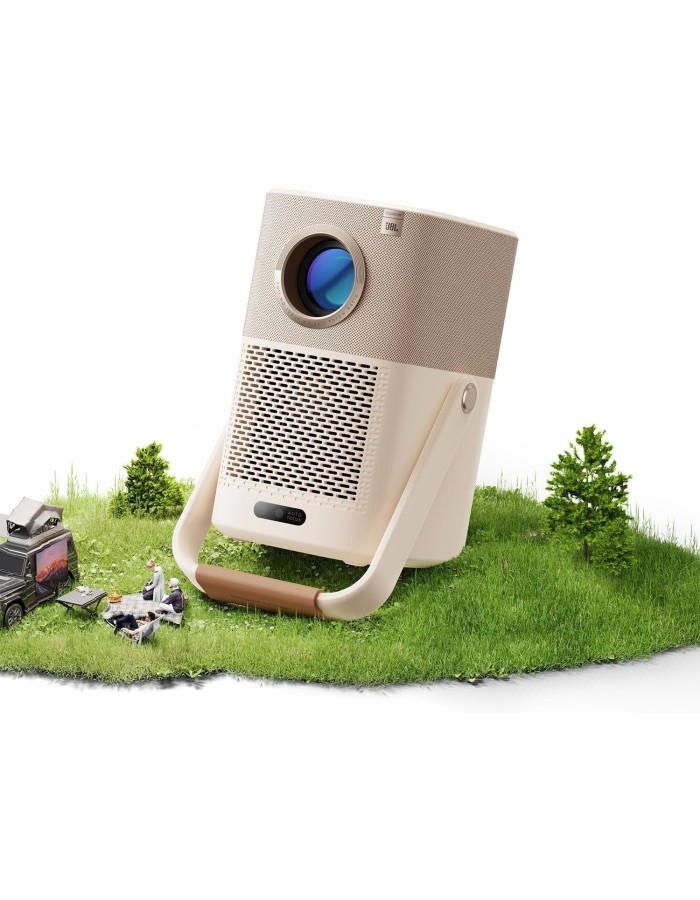 Yaber T2 Plus Full HD Portable Outdoor Projector WiFi6/BT 450 Ansi JBL Sound Smart TV Auto Focus