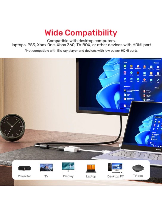 Unitek HDMI to VGA Converter without Power Port Y-6333C01 Unitek HDMI to VGA Converter without Power Port Y-6333C01
