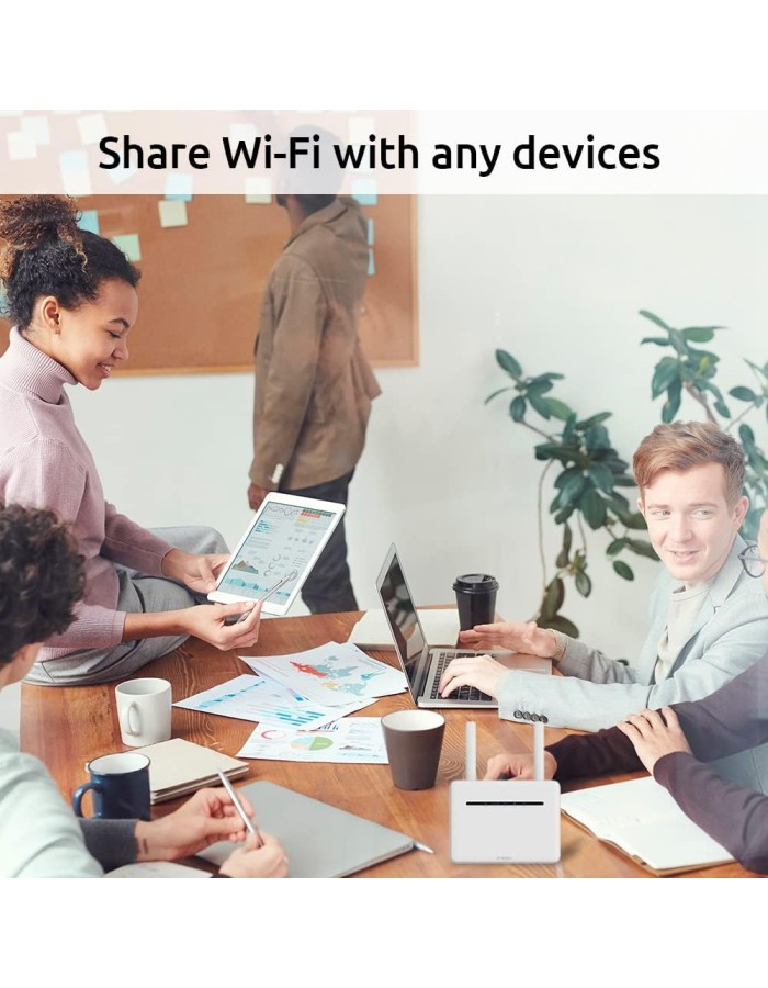 Strong Router 4G LTE CAT6 Wi-Fi AC1200 with 4 Gigabit Ports 4GROUTER1200UK Strong Router 4G LTE CAT6 Wi-Fi AC1200 with 4 Gigabit Ports 4GROUTER1200UK