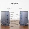 Unitek D1135A 15in1 USB-C Hub Supports Macbook M1 Triple 4K Displays PD100W Dual Card Readers Unitek D1135A 15in1 USB-C Hub Supports Macbook M1 Triple 4K Displays PD100W Dual Card Readers