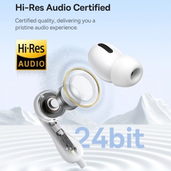 Baseus Headphones In Ear Wired 3.5mm HiRes HZ20 White Baseus Headphones In Ear Wired 3.5mm HiRes HZ20 White