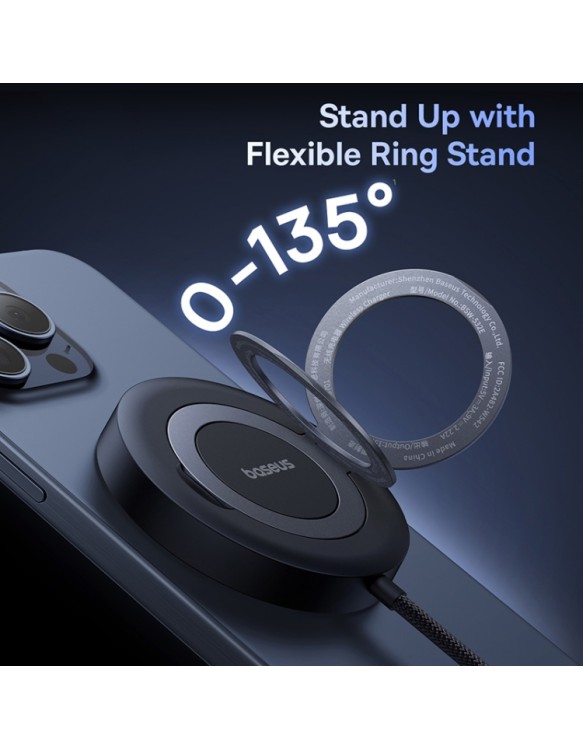 Baseus Charger Desktop Wireless 15W Qi2 SIMPLE MINI 4 Baseus Charger Desktop Wireless 15W Qi2 SIMPLE MINI 4