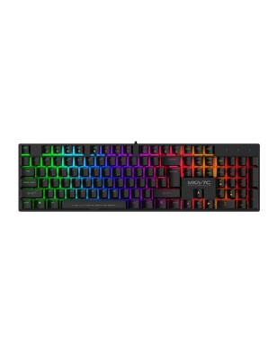 Armaggeddon MKA-7C Black Mechanical Gaming Keyboard 104 Keys Linear Red