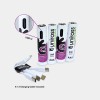 Uniross Rechargeable USB-C Lithium AAA Batteries (4pack)