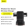 Baseus WISDOM Auto Alignment 15W Wireless Car Charger & Dashmount