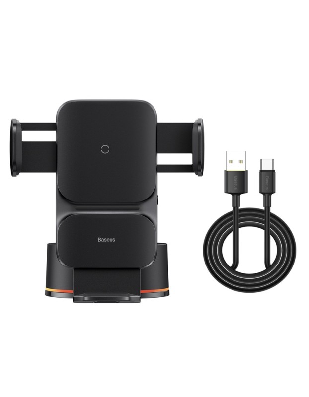 Baseus WISDOM Auto Alignment 15W Wireless Car Charger & Dashmount