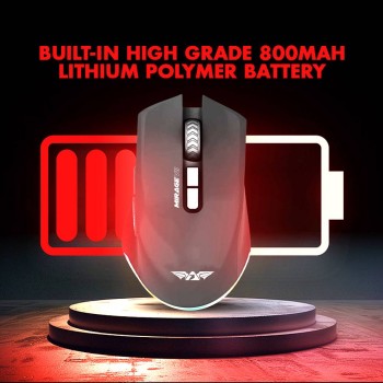 Armaggeddon Gaming Mouse Wired+2.4G+BT Recharge 7B MIRAGE VII Black Armaggeddon Gaming Mouse Wired+2.4G+BT Recharge 7B MIRAGE VII Black