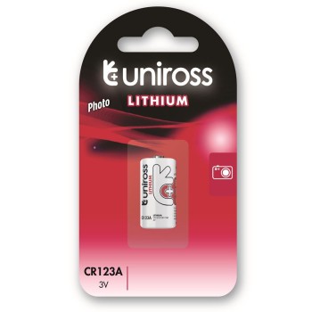 Uniross Lithium CR123A 3V Battery (1pc)