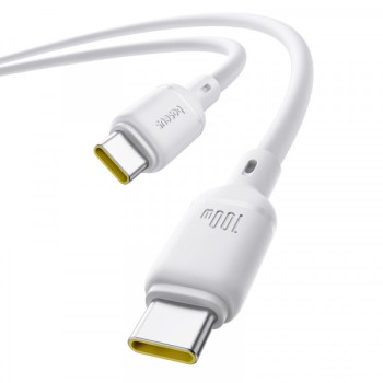 Baseus Cable USB-C to USB-C Silky Series 1.0m 100W White