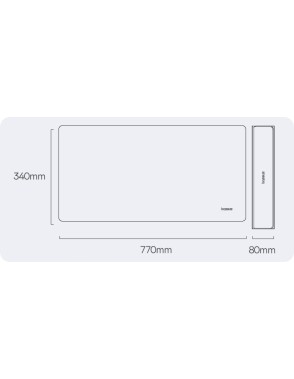 Baseus Smart Desk Mat & Wrist Pad MagPro Series II Basic Edition