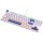 Machenike K500-B87 White/Blue Wired Gaming Keyboard 87 Blue Switch Keys Machenike K500-B87 White/Blue Wired Gaming Keyboard 87 Blue Switch Keys