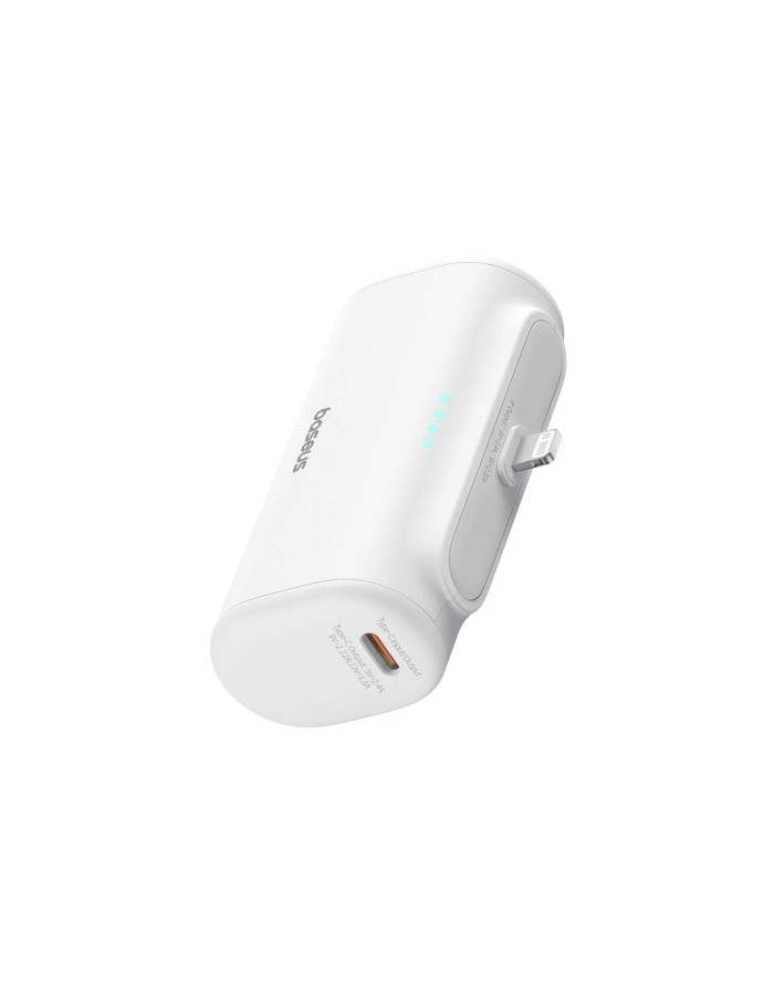 Baseus Powerbank 20W 5000mAh Plug-In Lightning 20W White