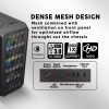 Armaggeddon Gaming Case ATX 4xARGB TRITRON PRO 100 Black Armaggeddon Gaming Case ATX 4xARGB TRITRON PRO 100 Black