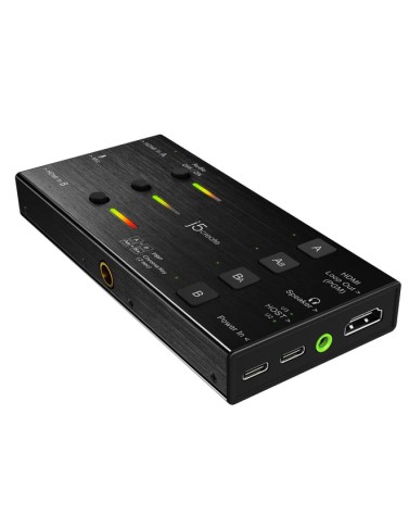 j5create Capture Card Dual HDMI to USB-C/A 1080p 3.5mm/DSLR/PD Windows/Android JVA06 j5create Capture Card Dual HDMI to USB-C/A 1080p 3.5mm/DSLR/PD Windows/Android JVA06