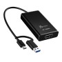j5create Capture Card HDMI to USB-C/A 2K Windows/Android JVA11