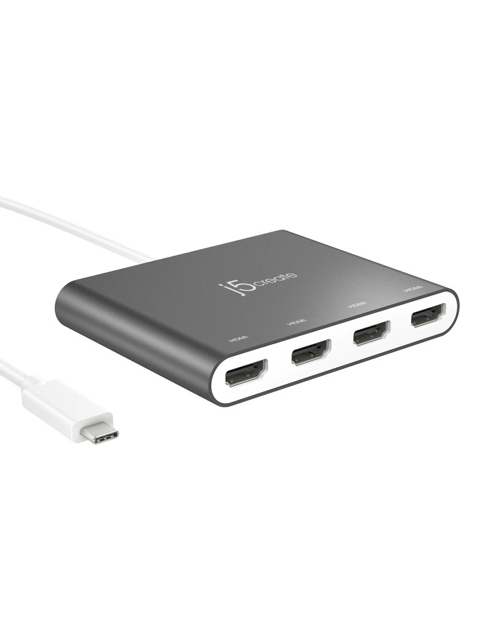 j5create Converter USB-C to 4-Port HDMI Multi-Monitor JCA366
