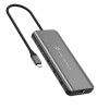 j5create Dock USB-C Dual Display 4K MST MacBookM3 HDMI/RJ45/USB/Audio/PD JCD398