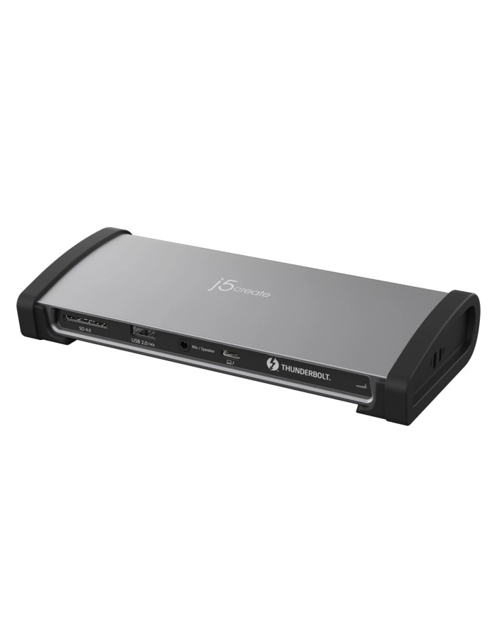j5create Thunderbolt 4 Intel Certified 30Gbps Docking Station 11-in-1 4K Dual Display with 135W PSU JTD562