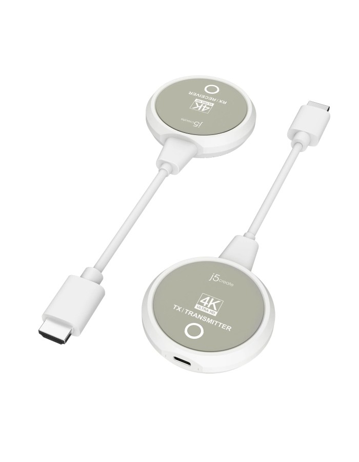 j5create JVAW75 Wireless HDMI Screencast Display Transmitter & Receiver 4K30Hz Supports Miracast, Airplay & Chromecast j5create JVAW75 Wireless HDMI Screencast Display Transmitter & Receiver 4K30Hz Supports Miracast, Airplay & Chromecast