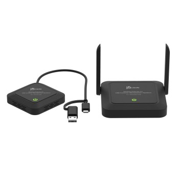 j5create JVW120 Wireless Extender for USB Cameras, Microphones & Speakers